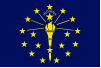 Drapeau Indiana