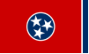 Drapeau Tennessee