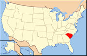 Map South Carolina