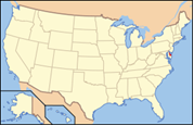 Map Delaware