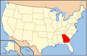 Map Georgia