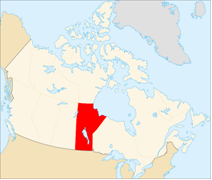 Map Manitoba