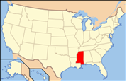 Carte Mississippi