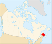 Map New-Brunswick