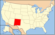 Map New Mexico