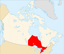 Carte Ontario