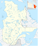 Map Quebec