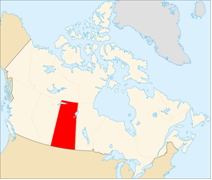 Carte Saskatchewan